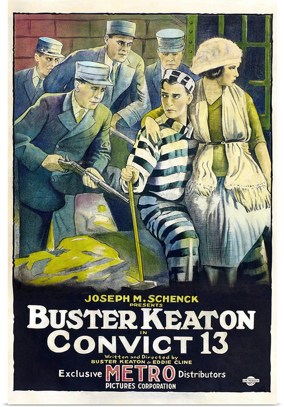 "Keaton Convict 13 1920",  J. H. Tooker Print Co.