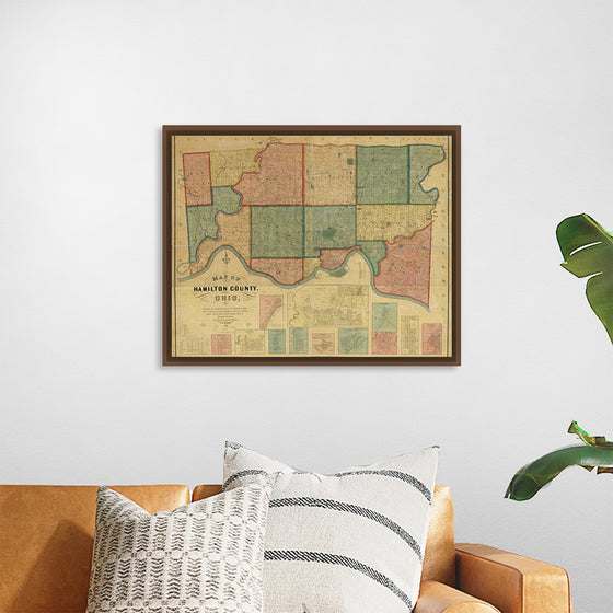"Map of Hamilton County, Ohio"