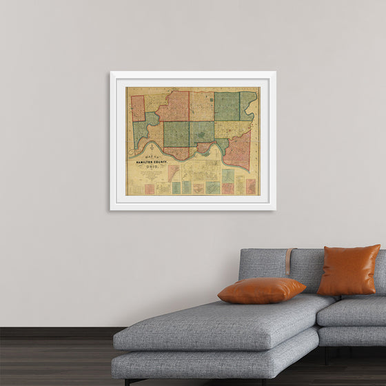"Map of Hamilton County, Ohio"