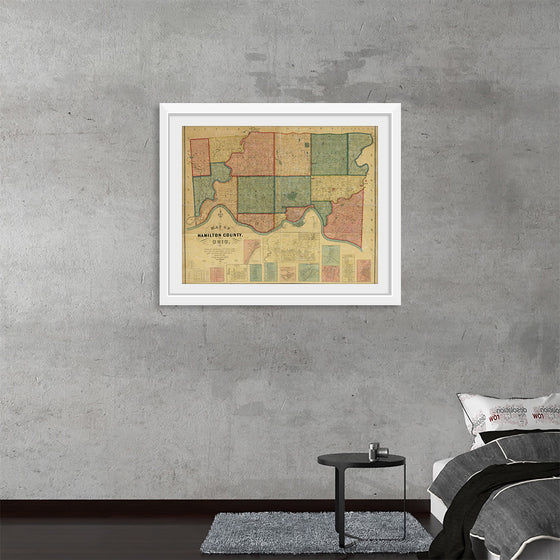"Map of Hamilton County, Ohio"