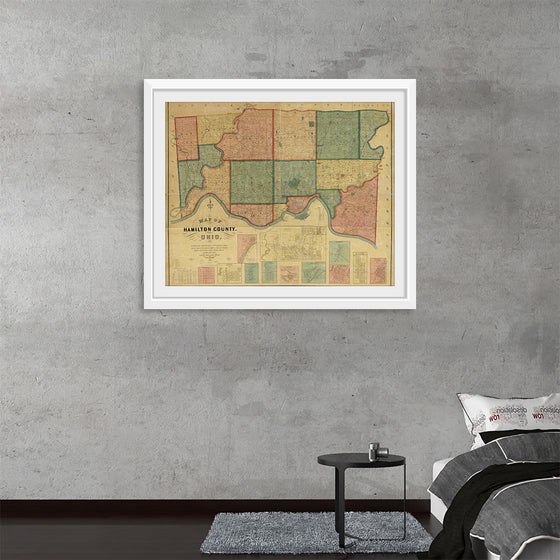 "Map of Hamilton County, Ohio"