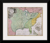 "Map of Louisiana (Mississippi)", Johann Baptista Homann