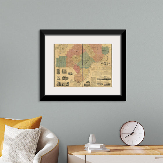 "Map of Clark County, Indiana"