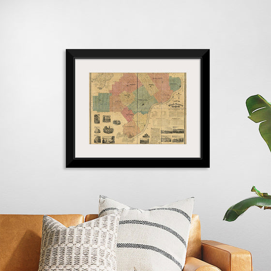"Map of Clark County, Indiana"