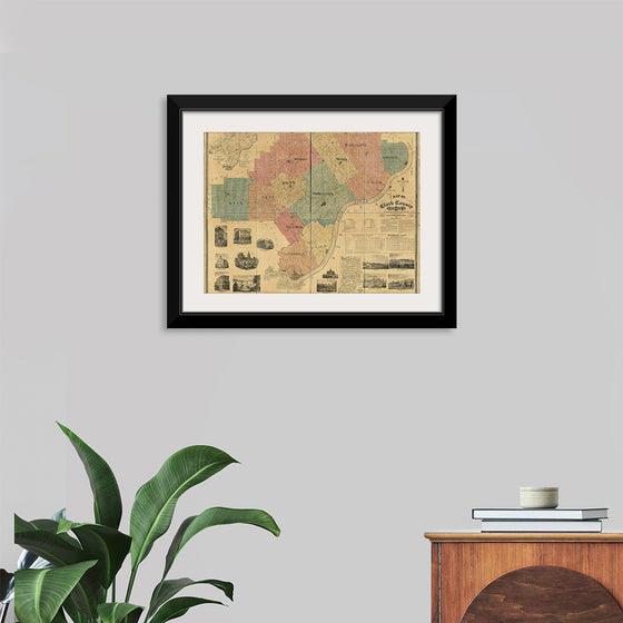 "Map of Clark County, Indiana"