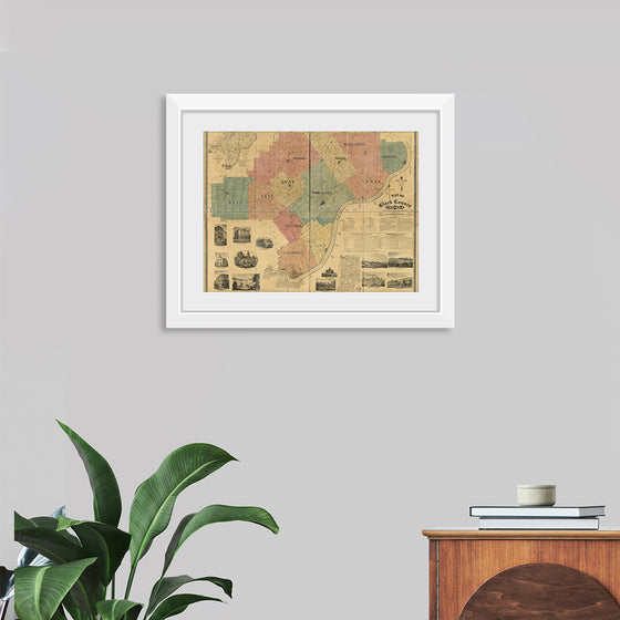 "Map of Clark County, Indiana"