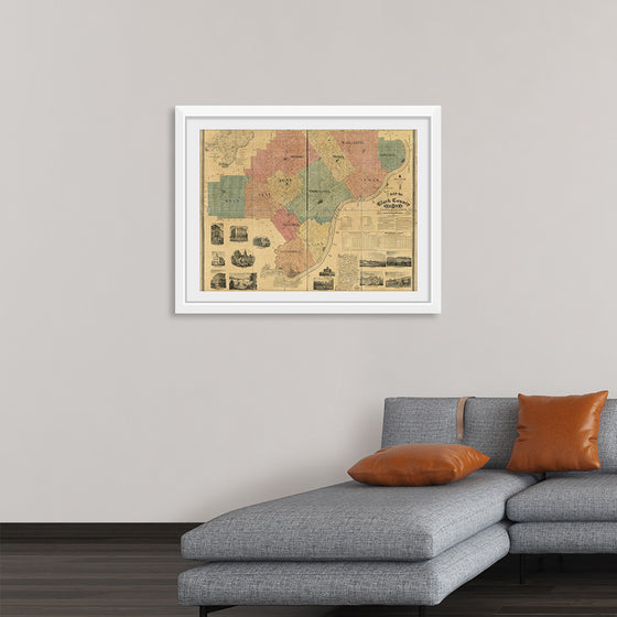 "Map of Clark County, Indiana"