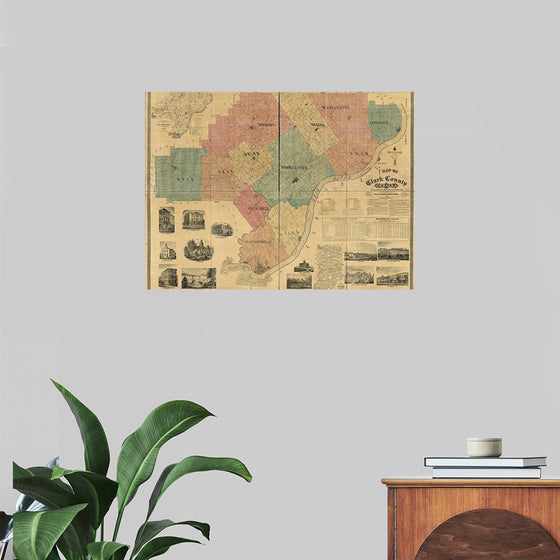 "Map of Clark County, Indiana"
