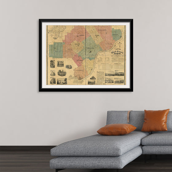 "Map of Clark County, Indiana"