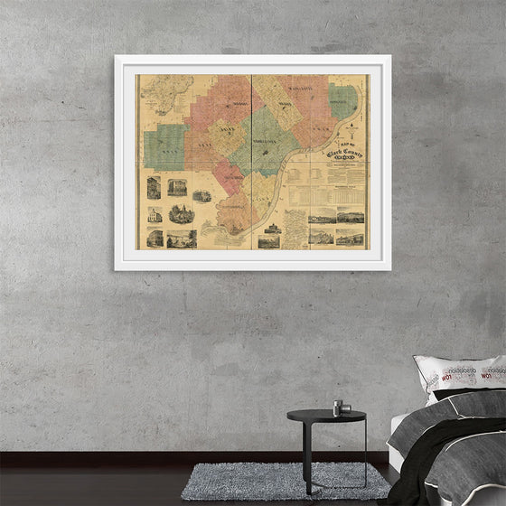 "Map of Clark County, Indiana"