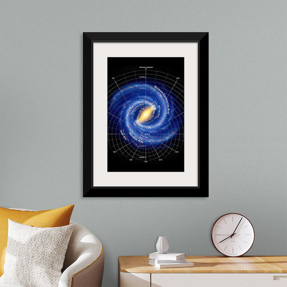 "Milky Way Map A5", Tobias Frei