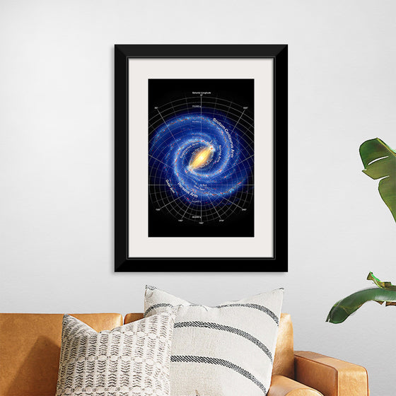 "Milky Way Map A5", Tobias Frei