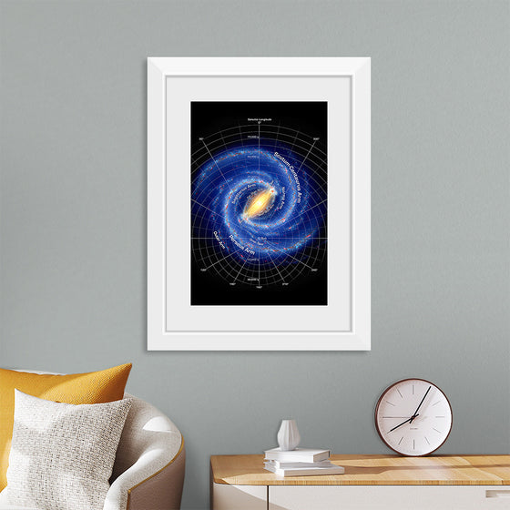 "Milky Way Map A5", Tobias Frei