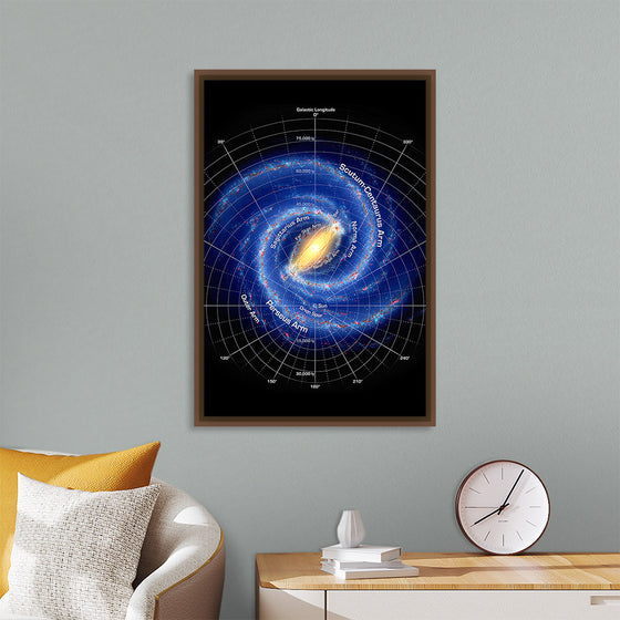 "Milky Way Map A5", Tobias Frei