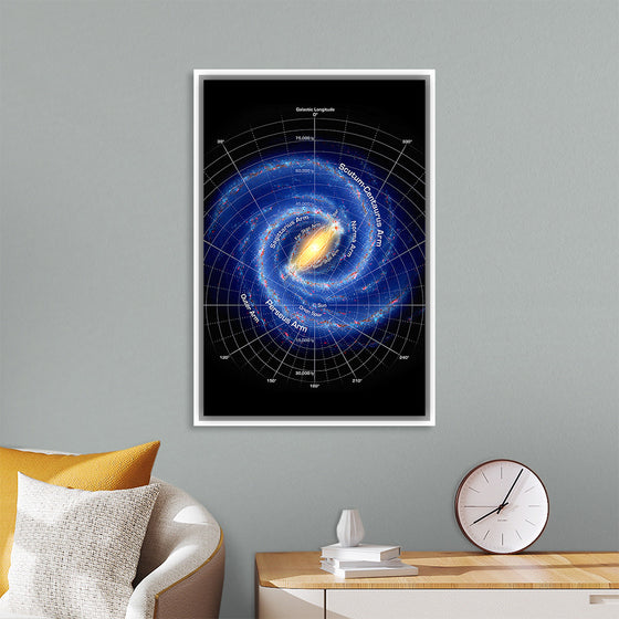 "Milky Way Map A5", Tobias Frei