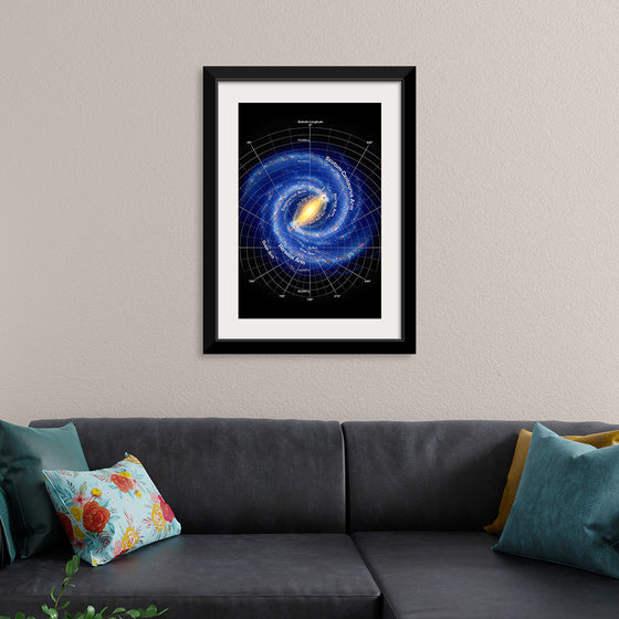 "Milky Way Map A5", Tobias Frei