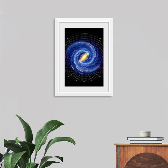 "Milky Way Map A5", Tobias Frei