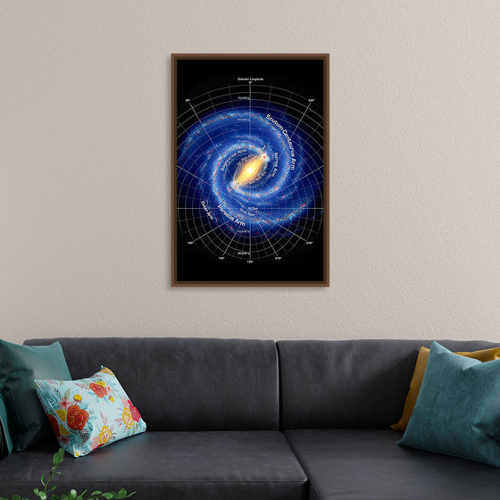 "Milky Way Map A5", Tobias Frei