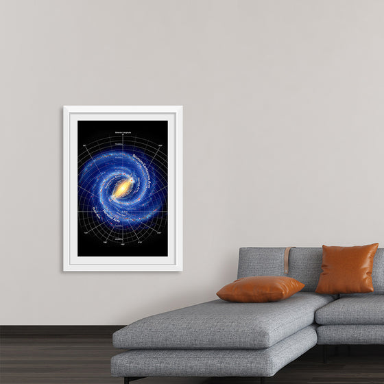 "Milky Way Map A5", Tobias Frei