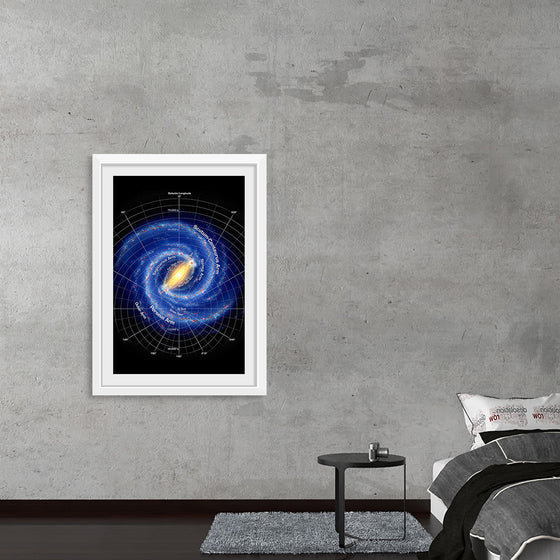 "Milky Way Map A5", Tobias Frei