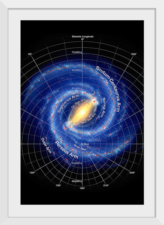 "Milky Way Map A5", Tobias Frei