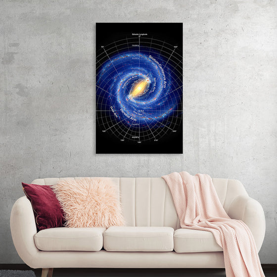 "Milky Way Map A5", Tobias Frei