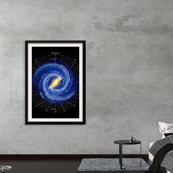 "Milky Way Map A5", Tobias Frei