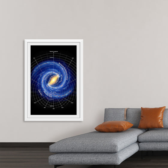 "Milky Way Map A5", Tobias Frei