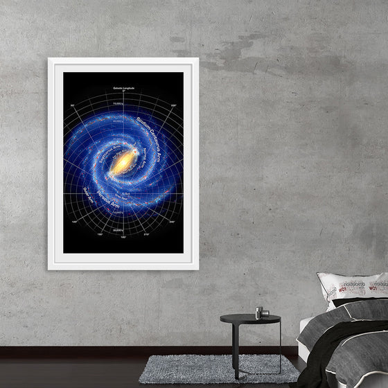 "Milky Way Map A5", Tobias Frei