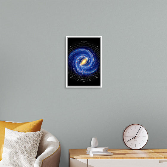 "Milky Way Map A5", Tobias Frei