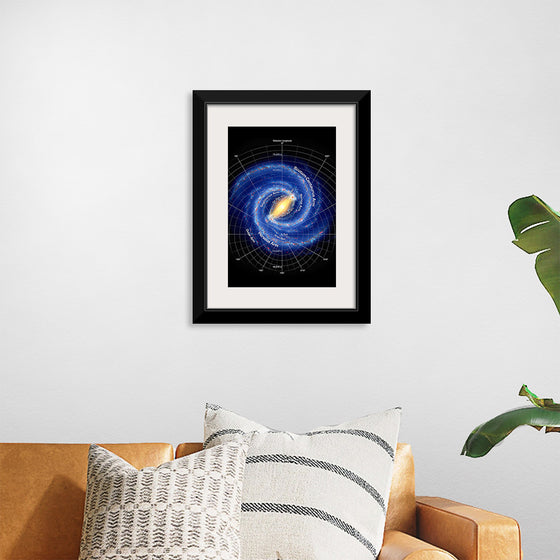 "Milky Way Map A5", Tobias Frei