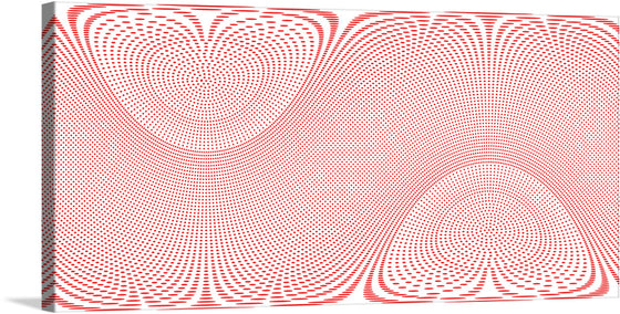 “Tissot 2deg Oblique” invites you to explore a mesmerizing realm where precision meets creativity. Each meticulously placed dot weaves an intricate dance of lines and curves, drawing you into a hypnotic journey of discovery. Against the pristine white canvas, the contrasting red dots create an optical illusion—a dynamic interplay of movement and stillness. 