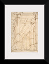 "Design for a Console supported by Putto (recto); Architectural Arcade (verso)"