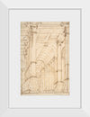 "Design for a Console supported by Putto (recto); Architectural Arcade (verso)"