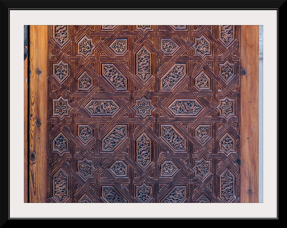 "Detail Door Abenceraje Room Alhambra, Granada Spain"