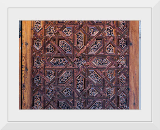 "Detail Door Abenceraje Room Alhambra, Granada Spain"