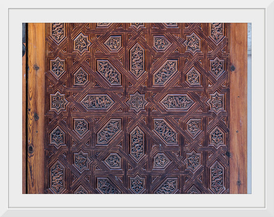 "Detail Door Abenceraje Room Alhambra, Granada Spain"