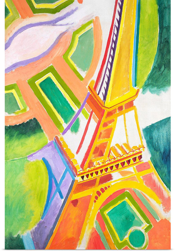 "Eiffel Tower (1924)", Robert Delaunay