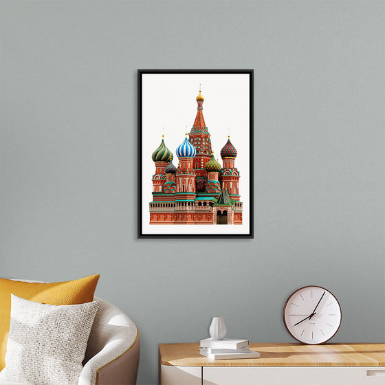 "St. Basil's Cathedral, Russian Famous Landmark"