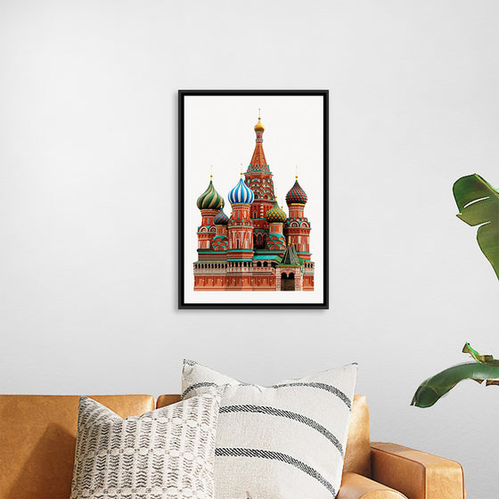 "St. Basil's Cathedral, Russian Famous Landmark"