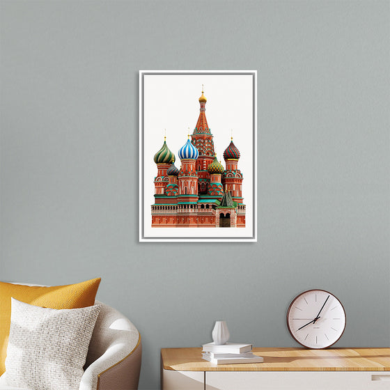 "St. Basil's Cathedral, Russian Famous Landmark"