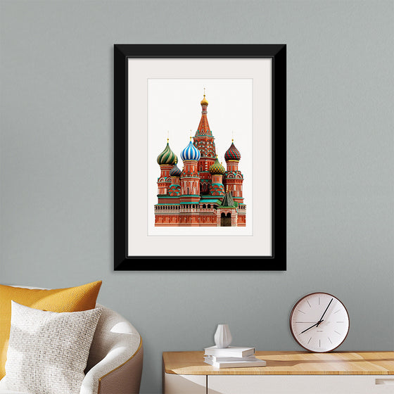 "St. Basil's Cathedral, Russian Famous Landmark"