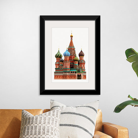 "St. Basil's Cathedral, Russian Famous Landmark"