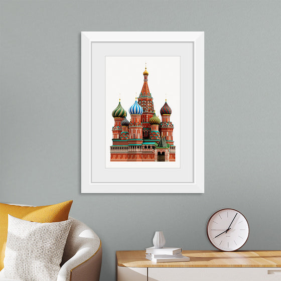 "St. Basil's Cathedral, Russian Famous Landmark"