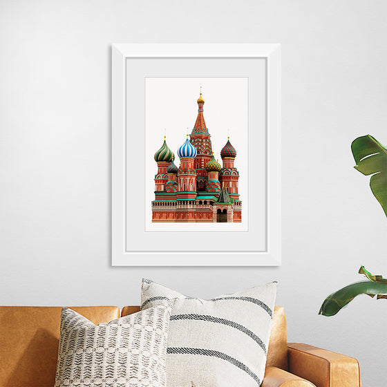 "St. Basil's Cathedral, Russian Famous Landmark"