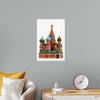 "St. Basil's Cathedral, Russian Famous Landmark"