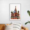 "St. Basil's Cathedral, Russian Famous Landmark"