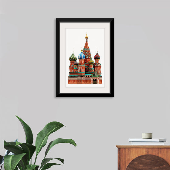 "St. Basil's Cathedral, Russian Famous Landmark"