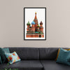 "St. Basil's Cathedral, Russian Famous Landmark"