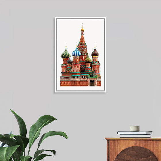 "St. Basil's Cathedral, Russian Famous Landmark"